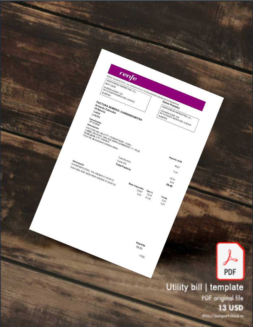 Utility bill | Albanian Power | Albania